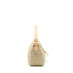 FENDI VINTAGE BAGUETTE FABRIC BEIGE GHW