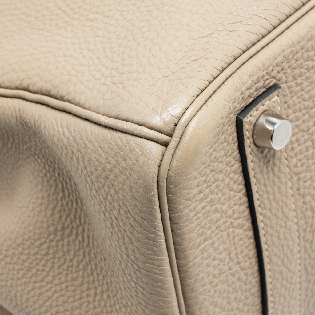 Hermes Birkin 35 Togo Gris Tourterelle SHW