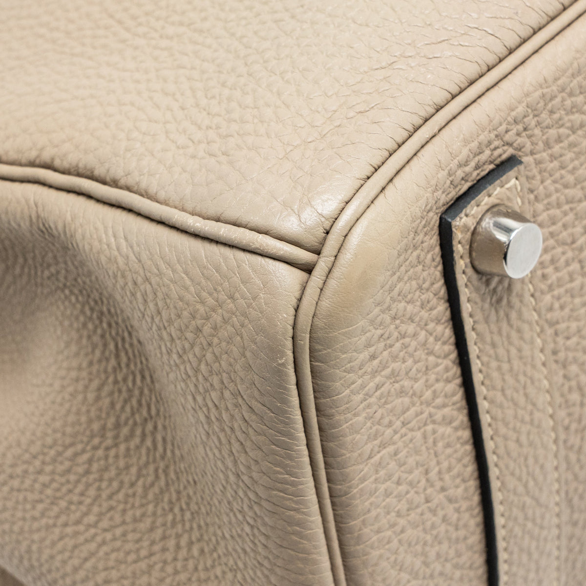 Hermes Birkin 35 Togo Gris Tourterelle SHW