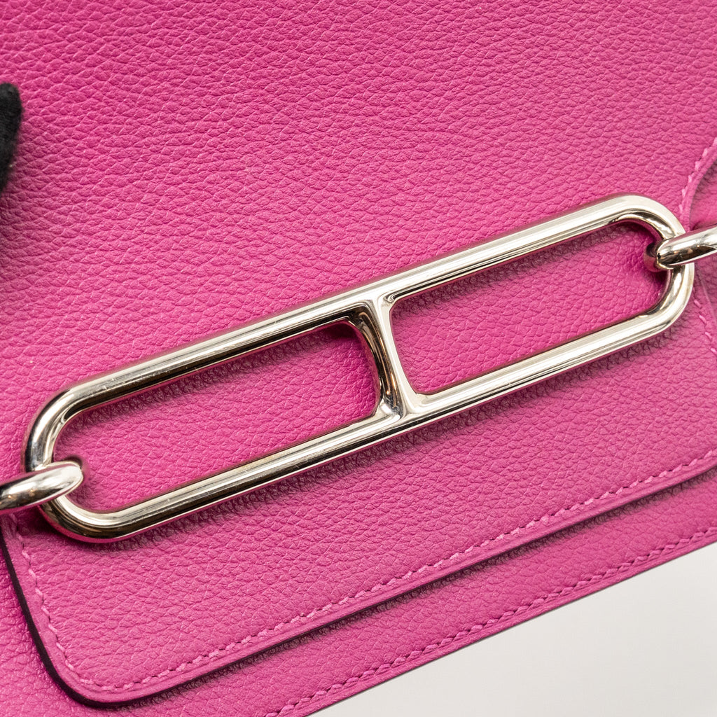 Hermes Mini Roulis Evercolor Rose Purple SHW