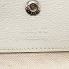 Goyard Boheme Hobo Bag Goyardine Canvas/Calfskin White SHW