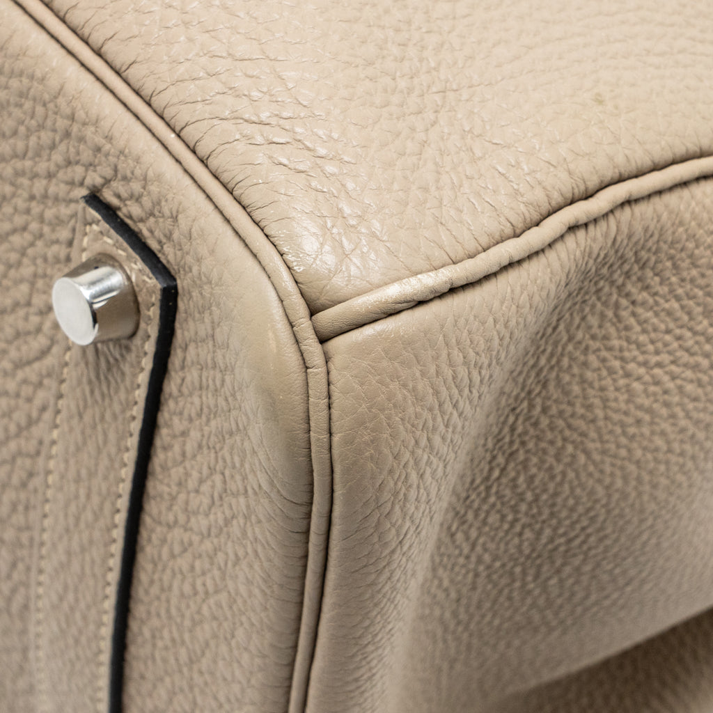 Hermes Birkin 35 Togo Gris Tourterelle SHW