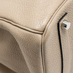 Hermes Birkin 35 Togo Gris Tourterelle SHW