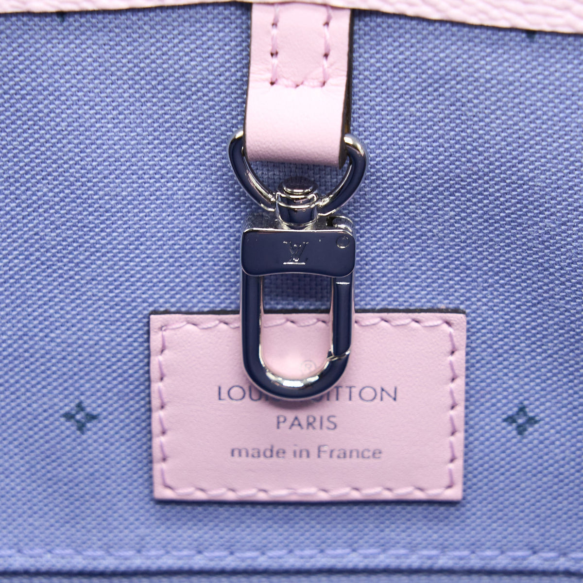 LOUIS VUITTON ESCALE ONTHEGO GM TOTE BAG PASTEL MONOGRAM CANVAS SHW