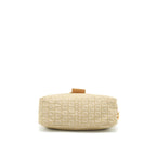 FENDI VINTAGE BAGUETTE FABRIC BEIGE GHW