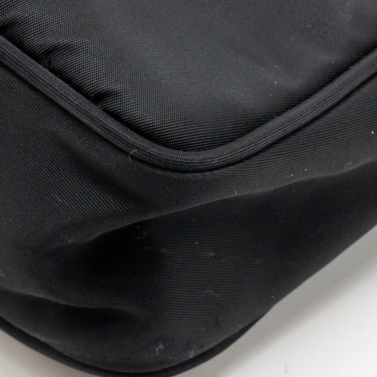 PRADA REEDITION 2000 NYLON SHOULDER BAG BLACK SHW