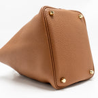 Hermes Picotin 18 Lock Bag Clemence GOLD GHW