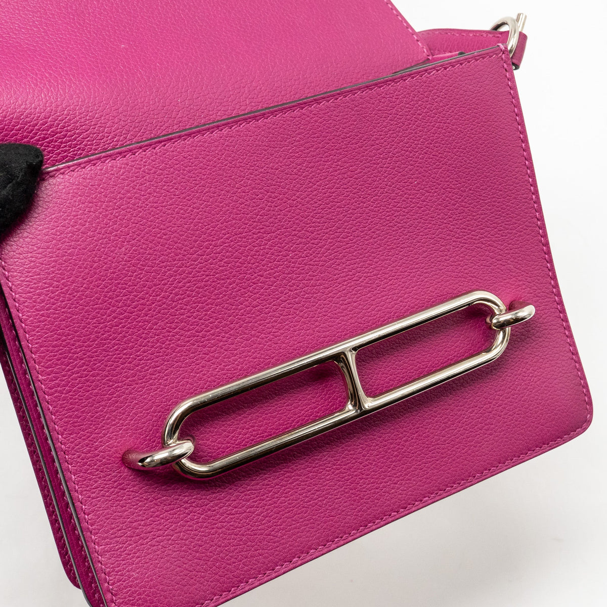 Hermes Mini Roulis Evercolor Rose Purple SHW