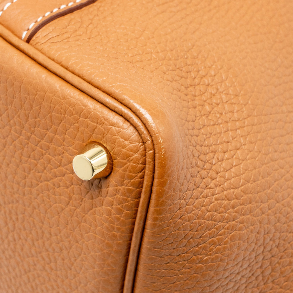 Hermes Picotin 18 Lock Bag Clemence GOLD GHW