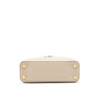 LOUIS VUITTON CAPUCINES BB TAURILLON GALET GHW