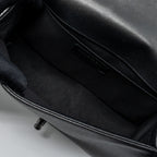CHANEL MEDIUM BOY BAG CAVIAR SO BLACK BLACK HARDWARE