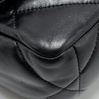 CHANEL SMALL 19BAG LAMBSKIN BLACK MULTICOLOUR HARDWARE