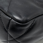 CHANEL SMALL 19BAG LAMBSKIN BLACK MULTICOLOUR HARDWARE