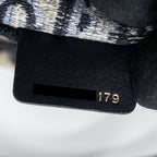DIOR MEDIUM BOOK TOTE BLUE OBLIQUE EMBOIDERY