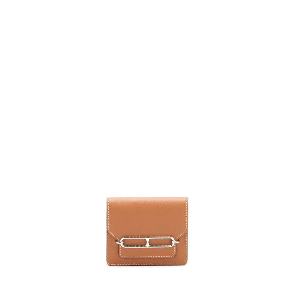 Hermes Roulis Slim Evercolor Gold SHW
