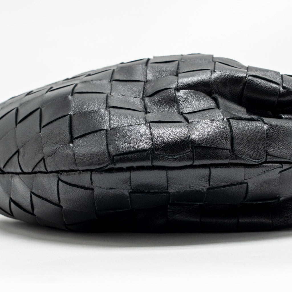 Bottega veneta mini Jodie intrecciato leather black SHW