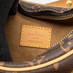 LOUIS VUITTON HALF-MOON LOOP BAGUETTE MONOGRAM CANVAS GHW