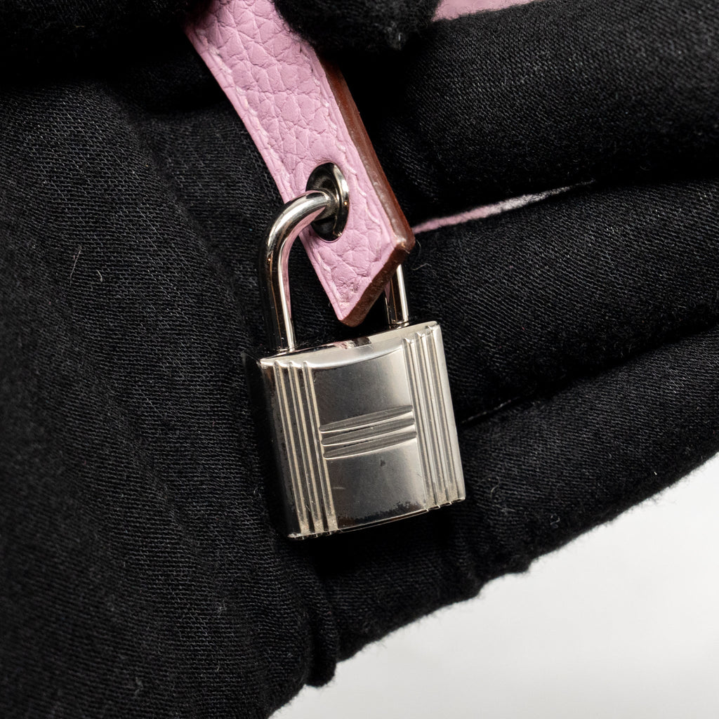 Hermes Picotin 18 Lock Bag Clemence X9 Mauve Sylvestre SHW