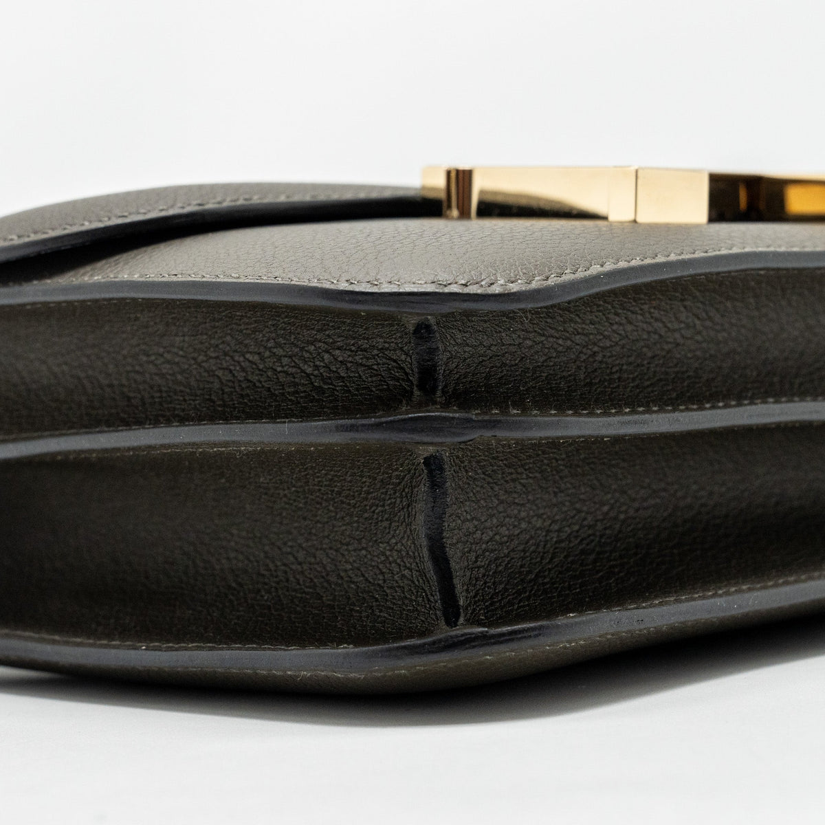 Hermes Mini Constance Evercolor Vert Maquis/Bleu Brume LGHW