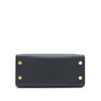 LOUIS VUITTON CITY STEAMER MM BLACK WITH AUTRES CUIRS LEATHER