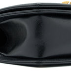 CHANEL SMALL BOY BAG CAVIAR BLACK GHW