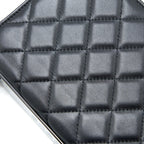 CHANEL TRENDY CC WALLET ON CHAIN LAMBSKIN SO BLACK WITH BLACK HARDWARE (MICROCHIP)