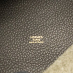 Hermes Picotin 22 Lock Bag Clemence Gris Etain GHW