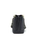 CHANEL GRAND SHOPPING TOTE CAVIAR BLACK GHW SERIAL 17