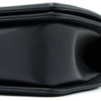 CHANEL MEDIUM BOY BAG CAVIAR BLACK BRUSHED GHW