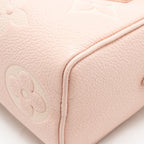 Louis Vuitton Nano Speedy MONOGRAM EMPREINTE LEATHER Rose/Quartz GHW