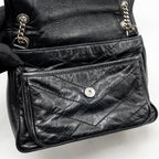 Saint Laurent/YSL Niki Baby Aged Calfskin Black SHW
