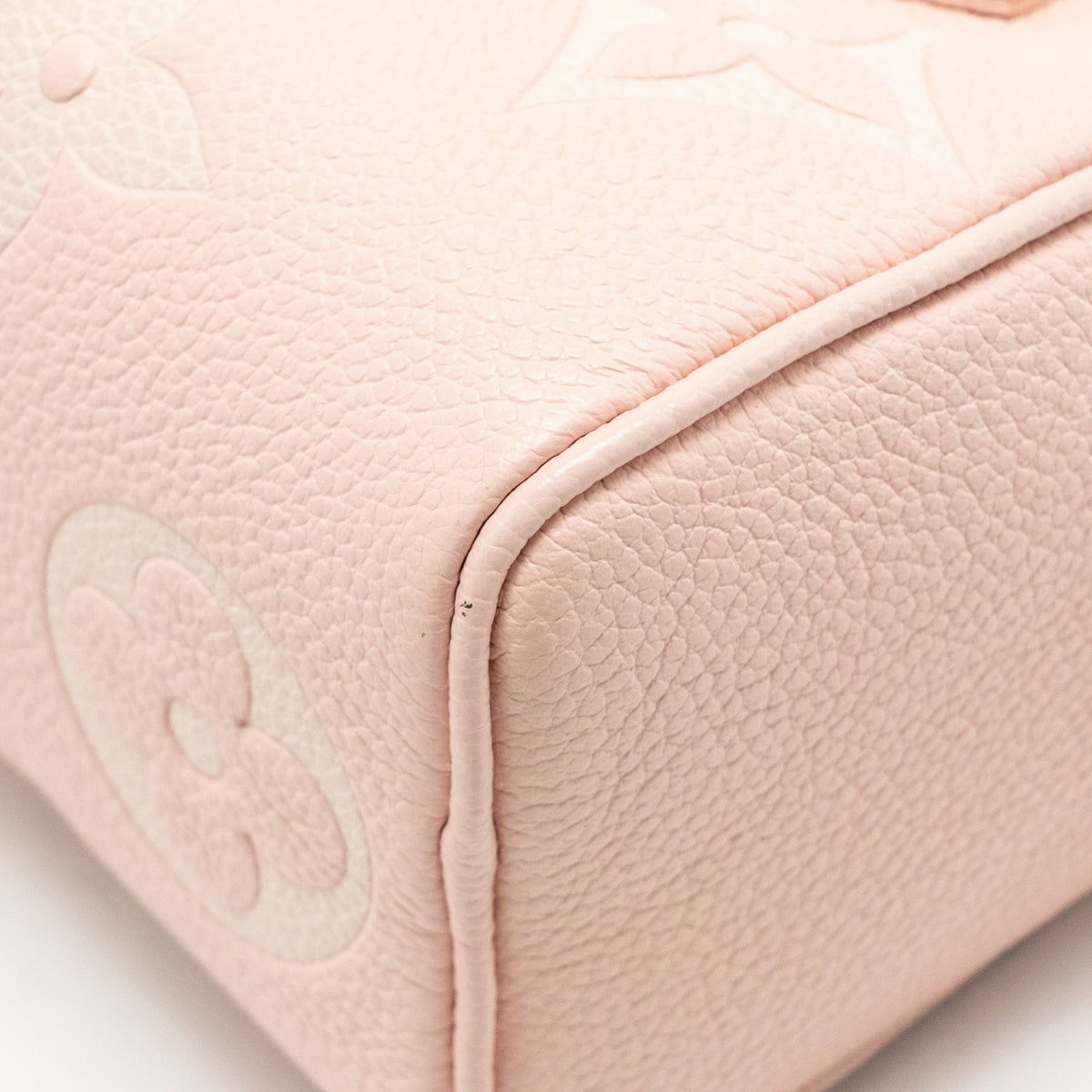 Louis Vuitton Nano Speedy MONOGRAM EMPREINTE LEATHER Rose/Quartz GHW