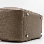 Hermes mini lindy clemence etoupe shw