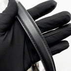 Goyard Mini Boheme Hobo Bag Goyardine Canvas/Calfskin Black SHW