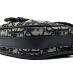 DIOR SMALL DIOR BOBBY BAG OBLIQUE JACQUARD BLUE/MULTICOLOUR GHW