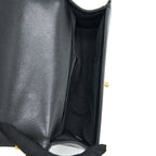 CHANEL MEDIUM BOY BAG CAVIAR BLACK BRUSHED GHW