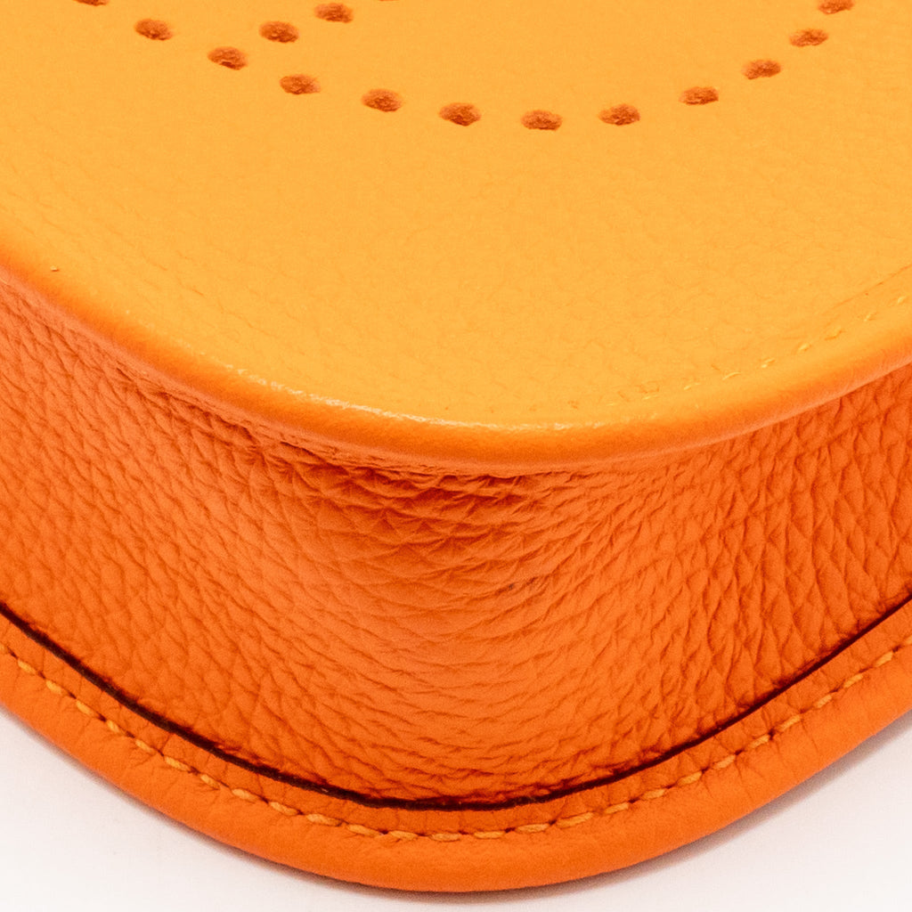 HERMES MINI EVELYNE CLEMENCE ORANGE SHW