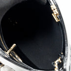 CHANEL 23C MINI 31 BAG SHINY CALFSKIN BLACK LGHW (MICROCHIP)