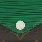 LOUIS VUITTON COMPACT WALLET EPI / MONOGRAM CANVAS SHW
