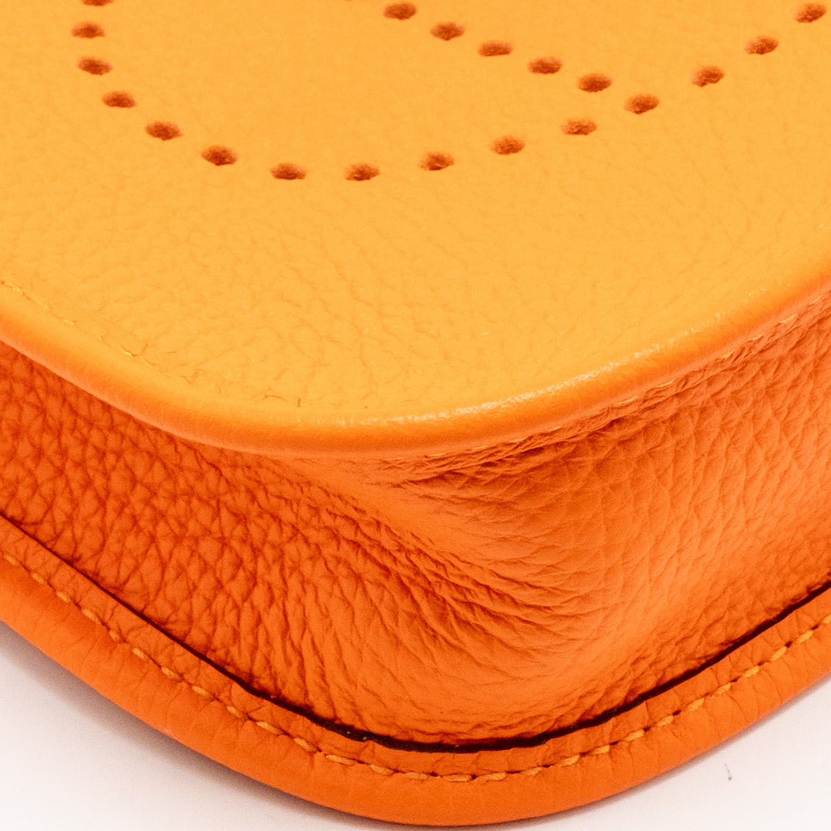 HERMES MINI EVELYNE CLEMENCE ORANGE SHW