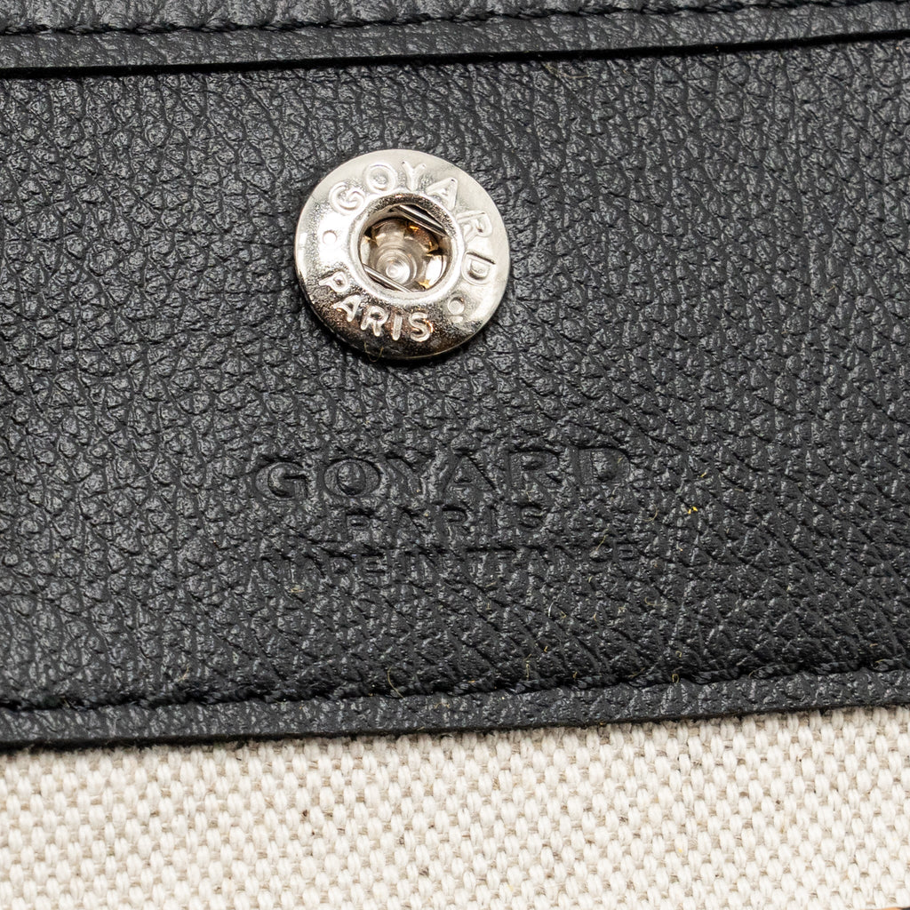 Goyard Mini Boheme Hobo Bag Goyardine Canvas/Calfskin Black SHW