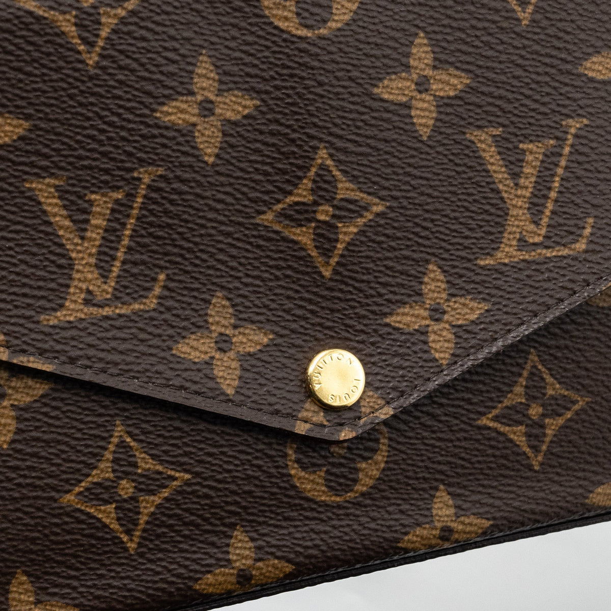 LOUIS VUITTON FELICIE POCHETTE MONOGRAM CANVAS GHW