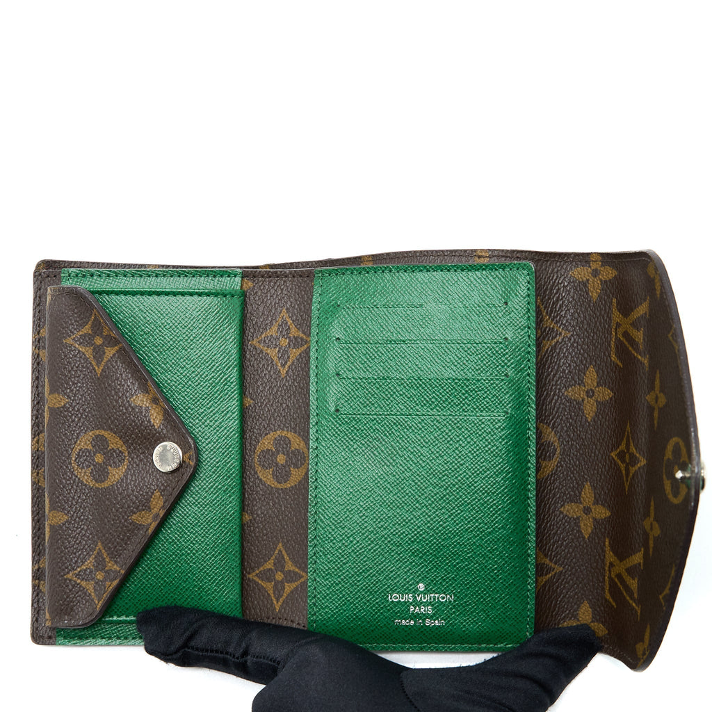 LOUIS VUITTON COMPACT WALLET EPI / MONOGRAM CANVAS SHW
