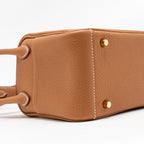 Hermes Mini Lindy Clemence Gold GHW