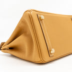 Hermes Birkin 25 Togo Naturel Sable GHW