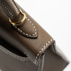 HERMES MINI KELLY II MADAME ETOUPE GHW