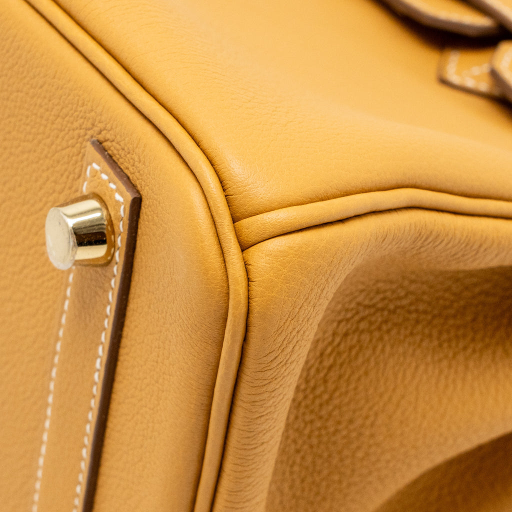 Hermes Birkin 25 Togo Naturel Sable GHW