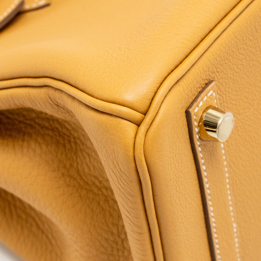 Hermes Birkin 25 Togo Naturel Sable GHW