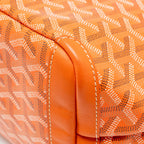 Goyard Artoise PM tote bag Goyardine canvas / calfskin orange SHW