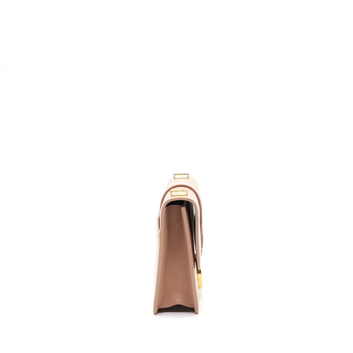 DIOR MONTAIGNE 24 MEDIUM FLAP BAG BEIGE PINK WITH GHW